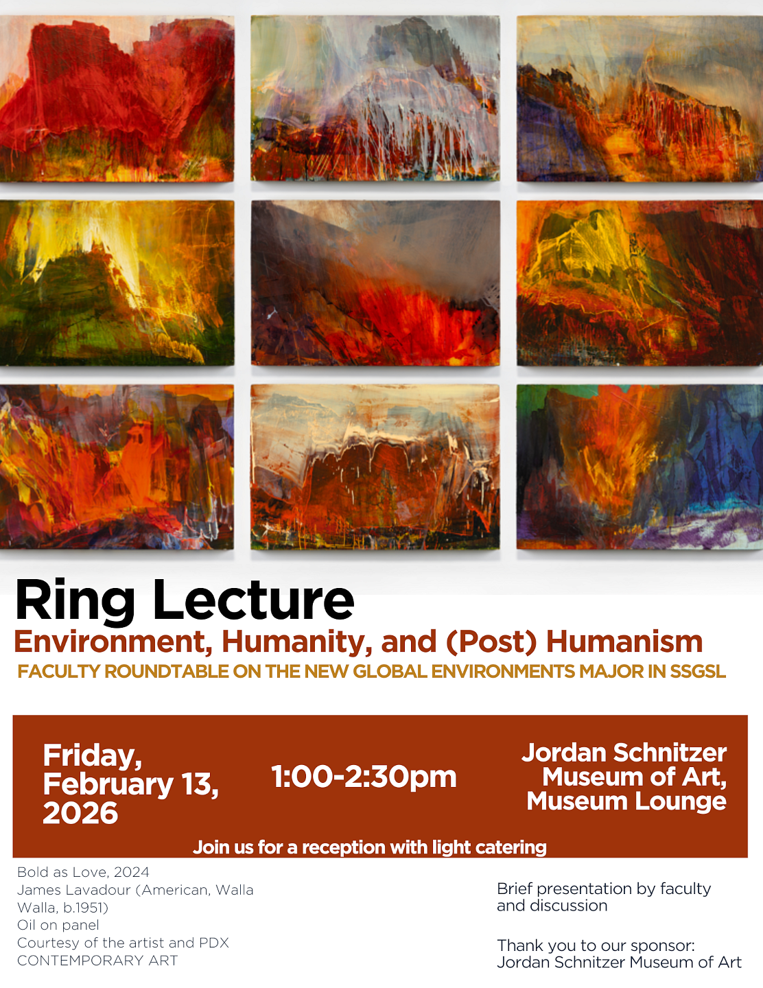 Ring Lecture Poster for Winter 2026