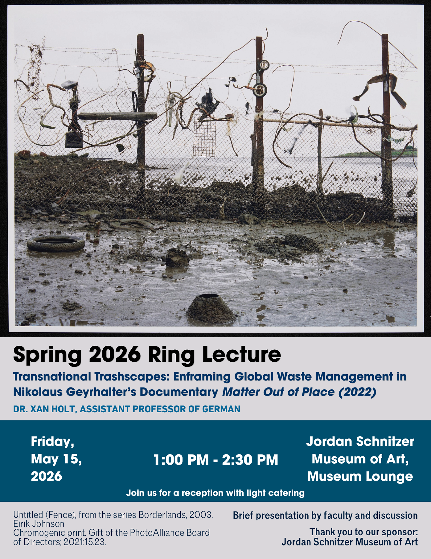Ring Lecture Poster for Spring 2026